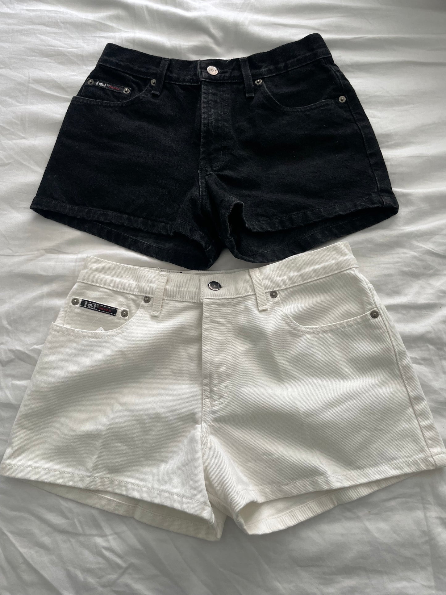 Black LEI shorts