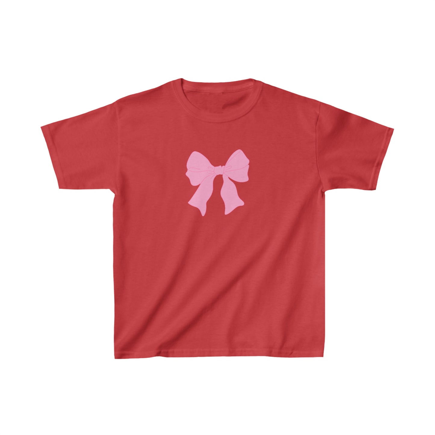 Bow Boxy Fitted Baby Tee