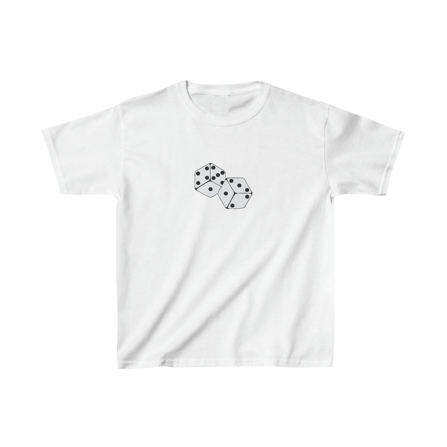 Dice Boxy Fit Baby Tee