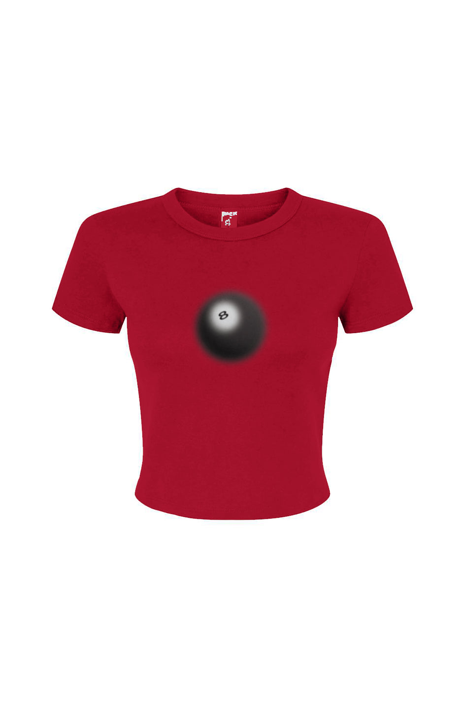 Drunk 8-Ball Fitted Baby Tee