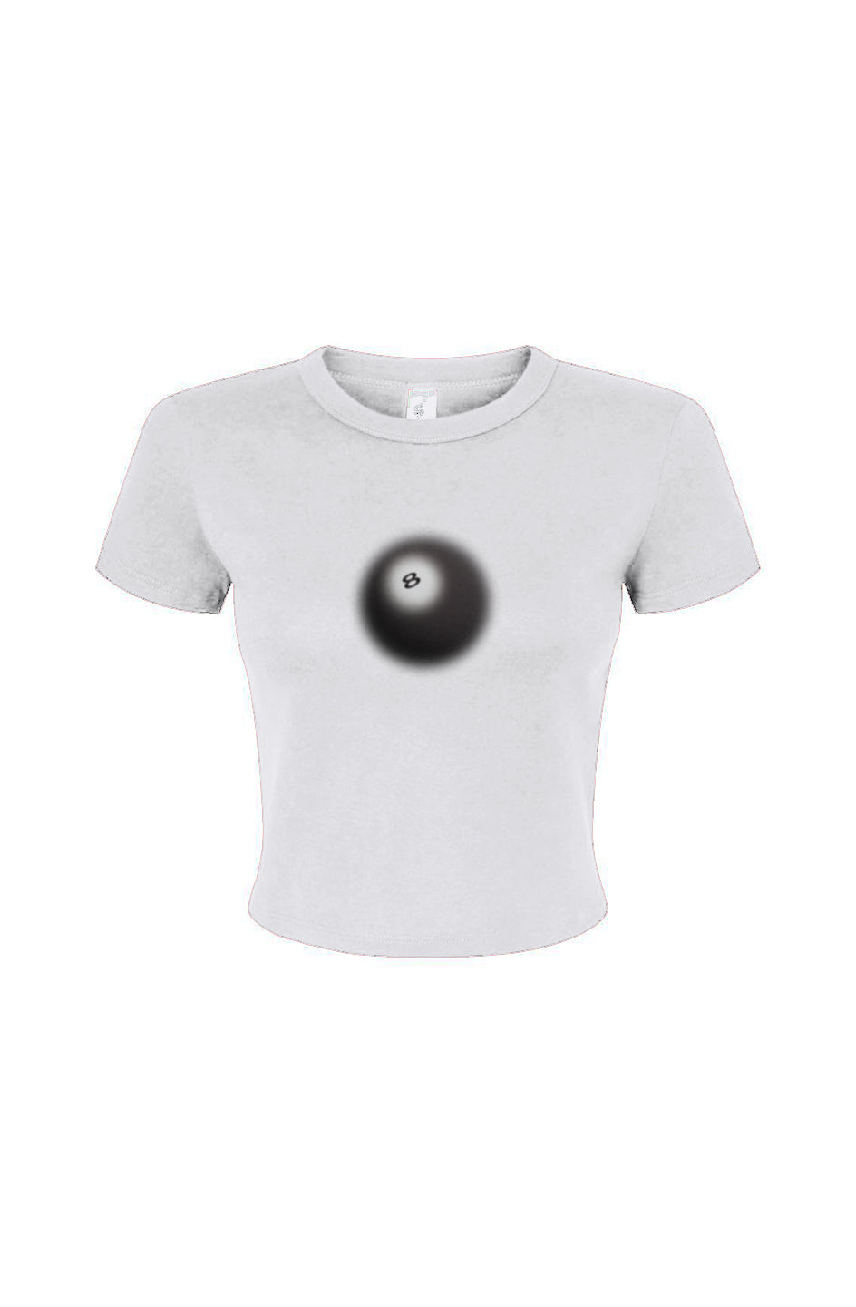 Drunk 8-Ball Fitted Baby Tee