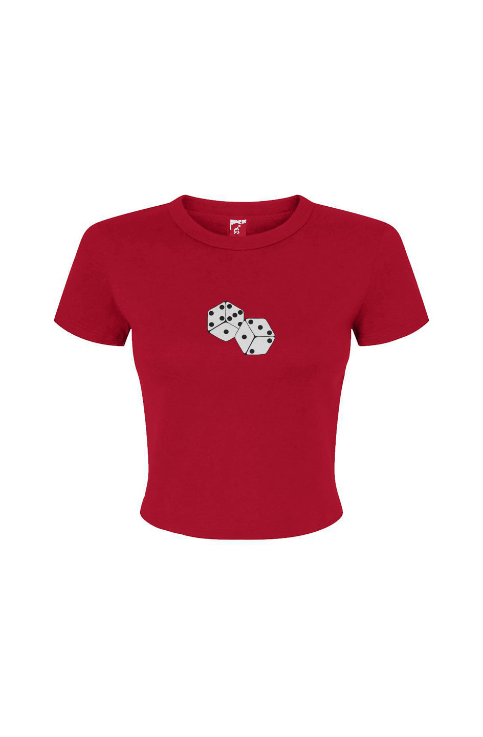 Dice Fitted Baby Tee