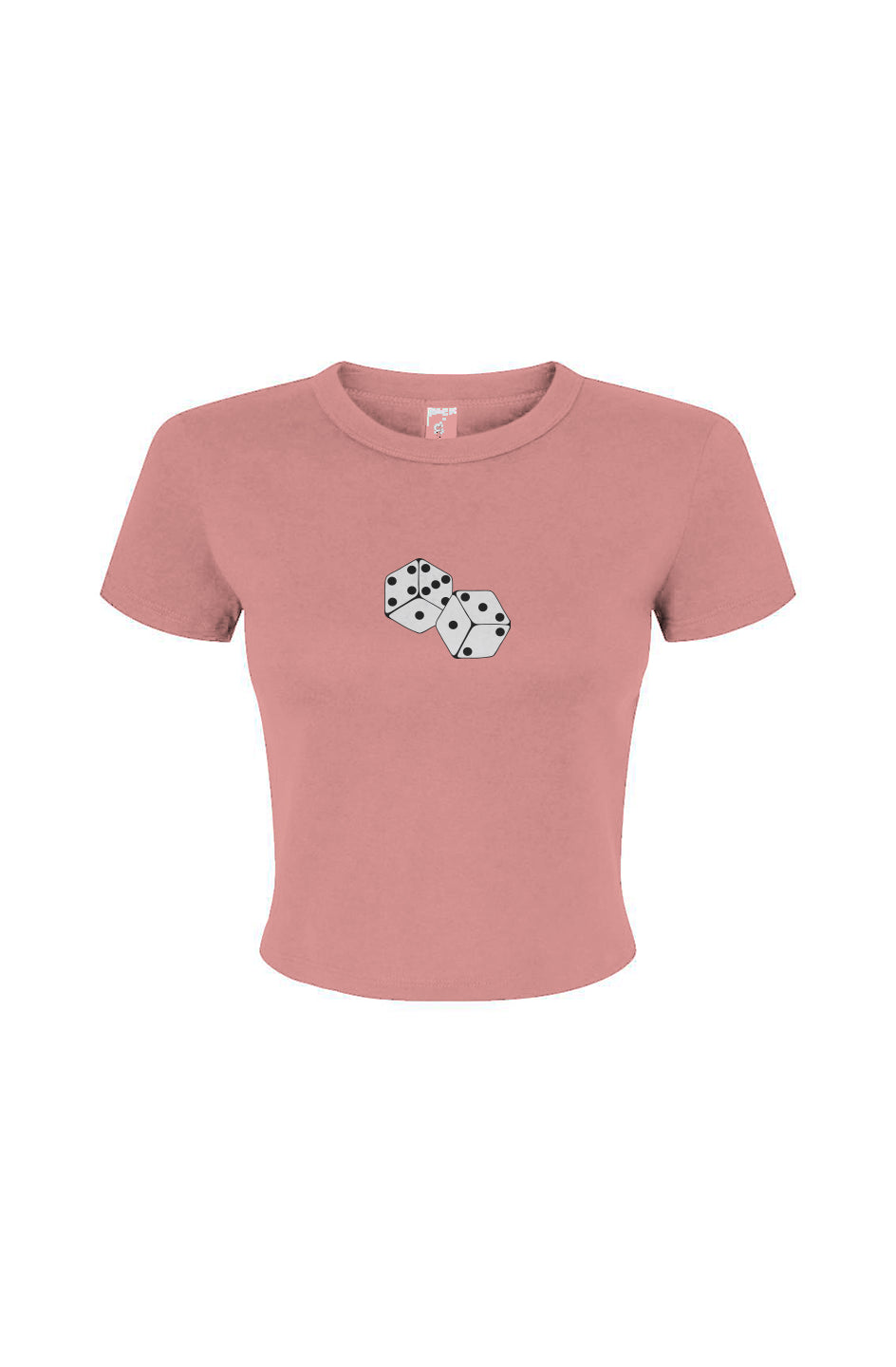 Dice Fitted Baby Tee