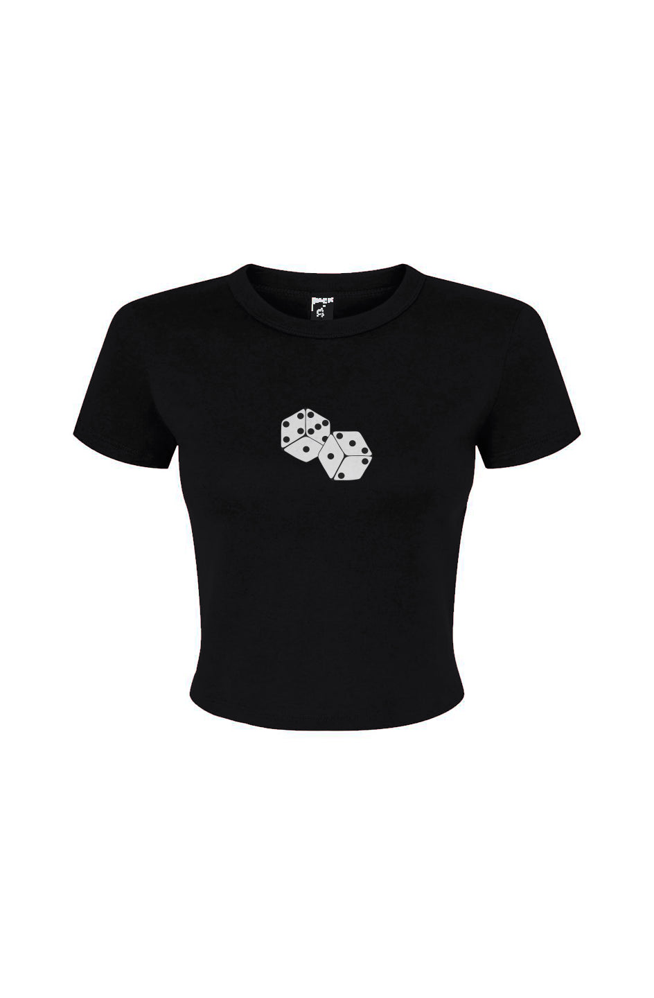 Dice Fitted Baby Tee