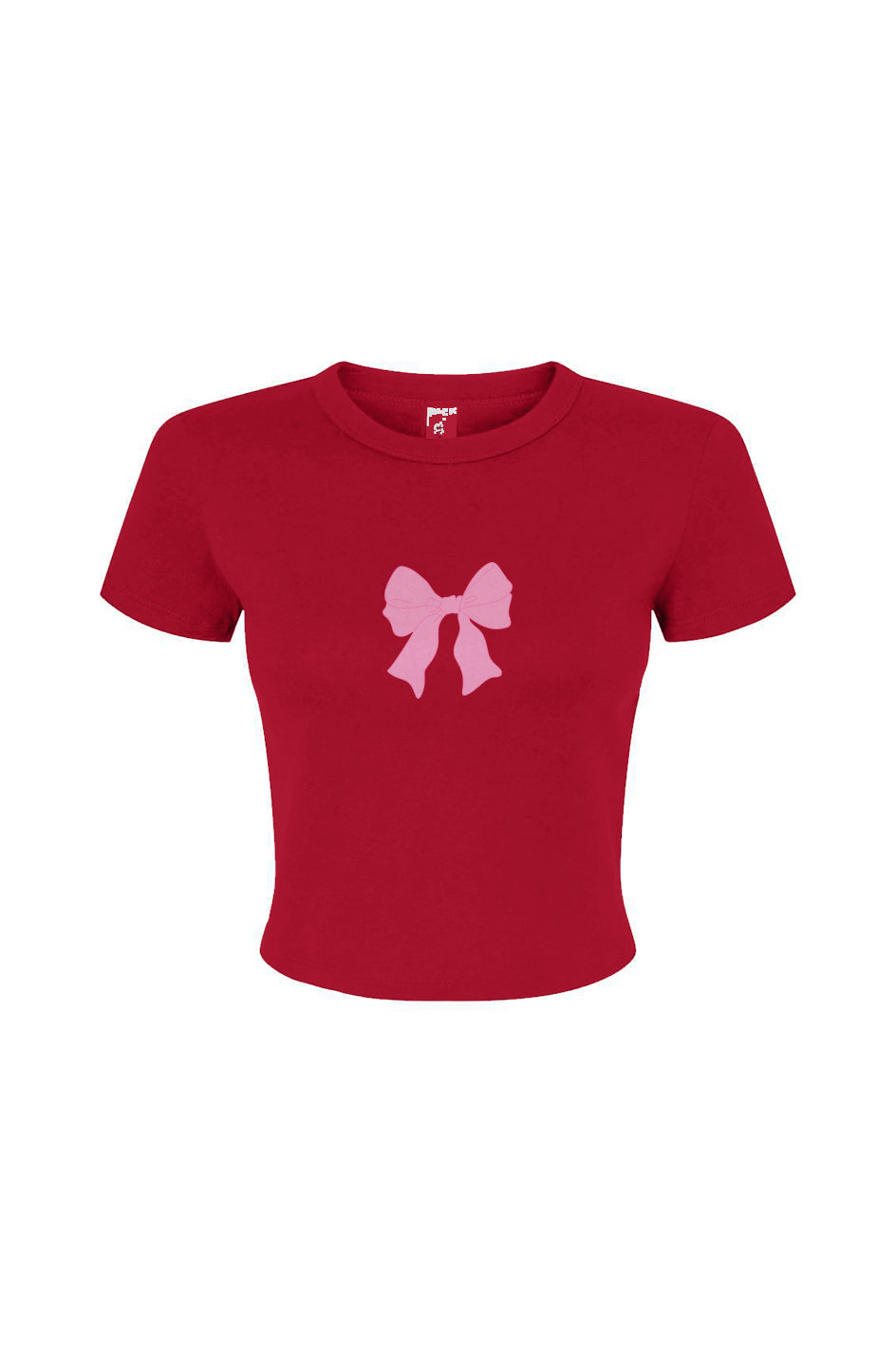 Bow Fitted Baby Tee