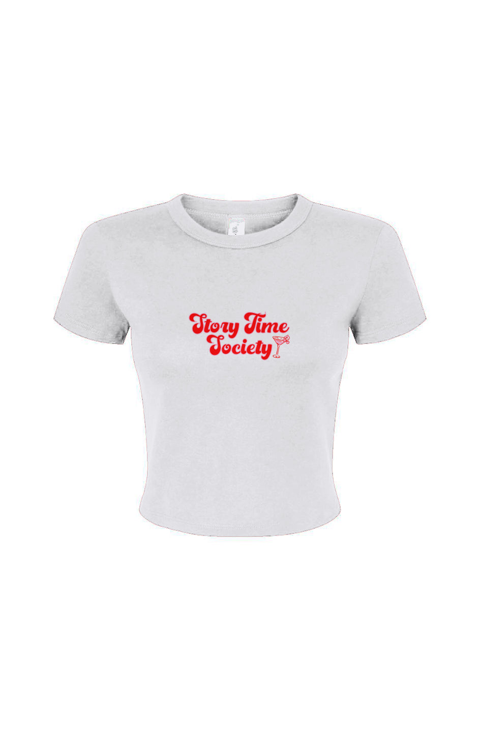 Kiss Me on the Back - story time society baby tee