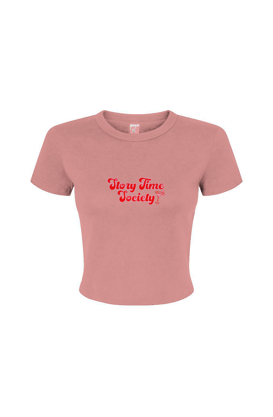 Kiss Me on the Back - story time society baby tee