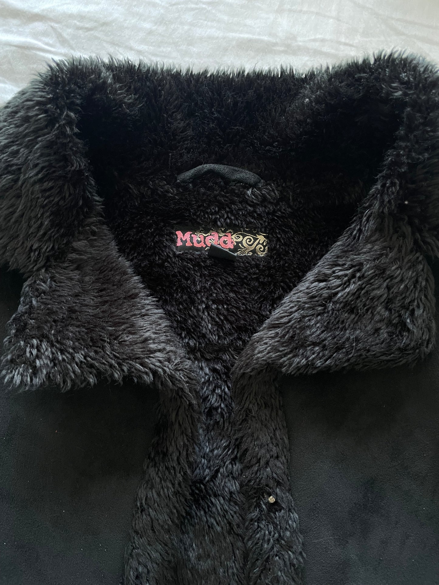Y2k Mudd fur jacket