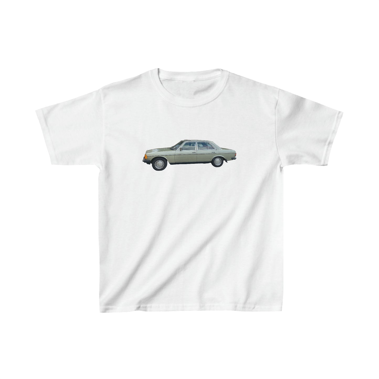 Antique Mercedes Boxy Fit Baby Tee