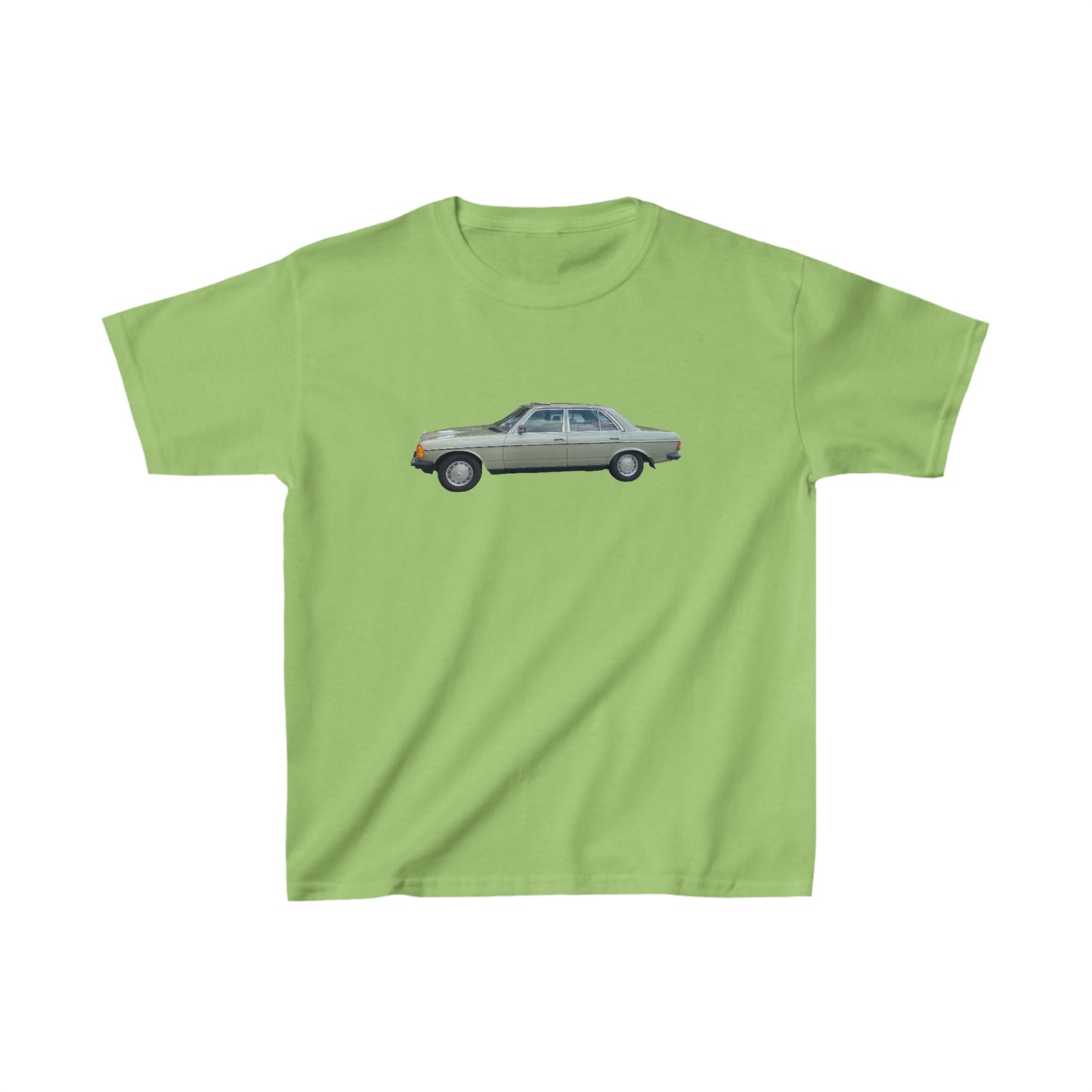 Antique Mercedes Boxy Fit Baby Tee