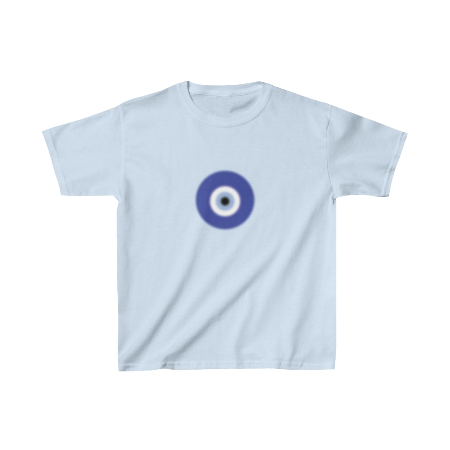 Blur Evil Eye Boxy Fit Baby Tee