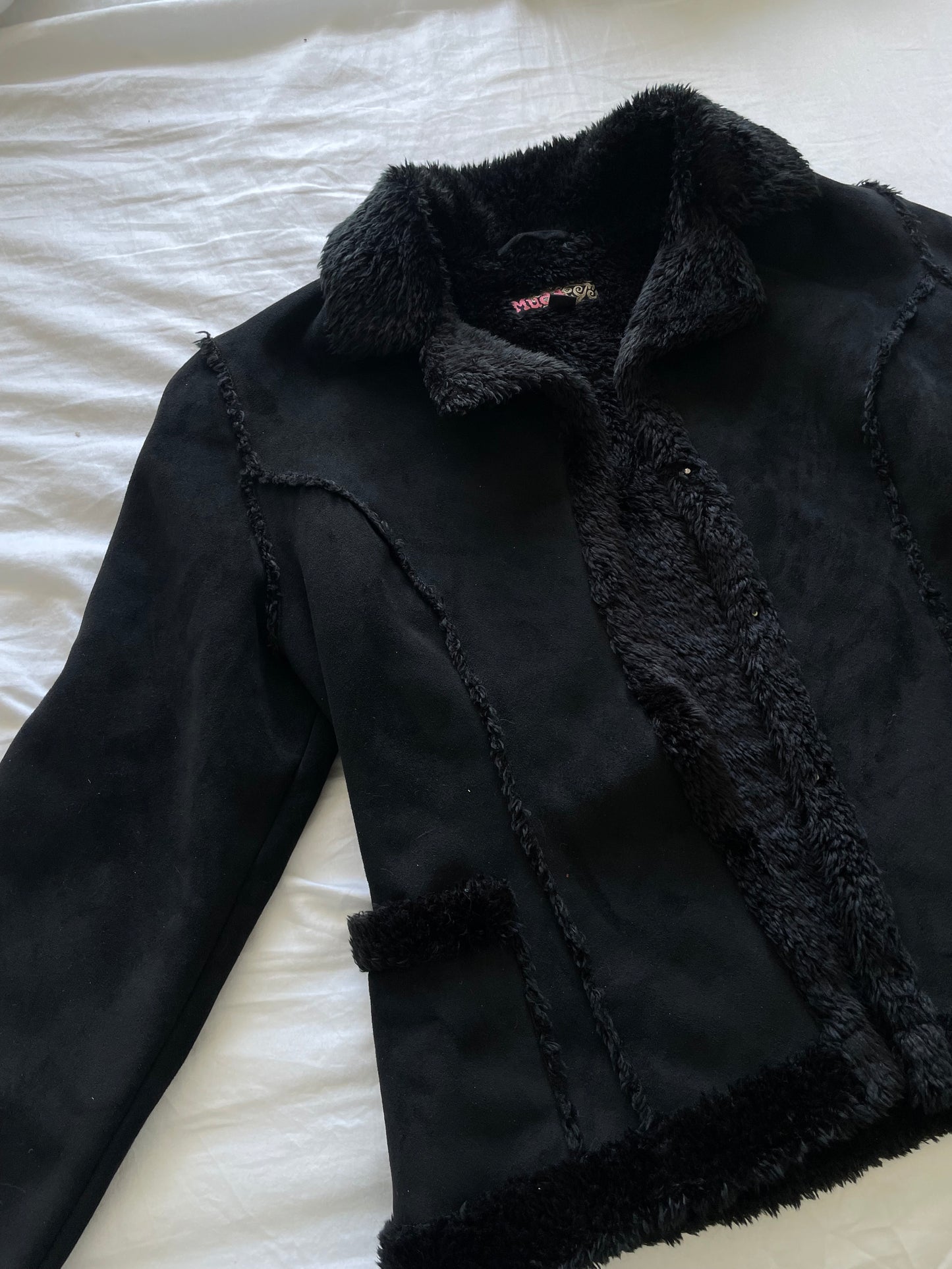 Y2k Mudd fur jacket