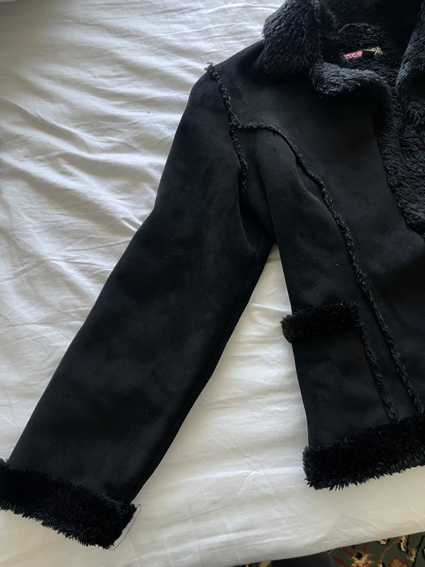 Y2k Mudd fur jacket