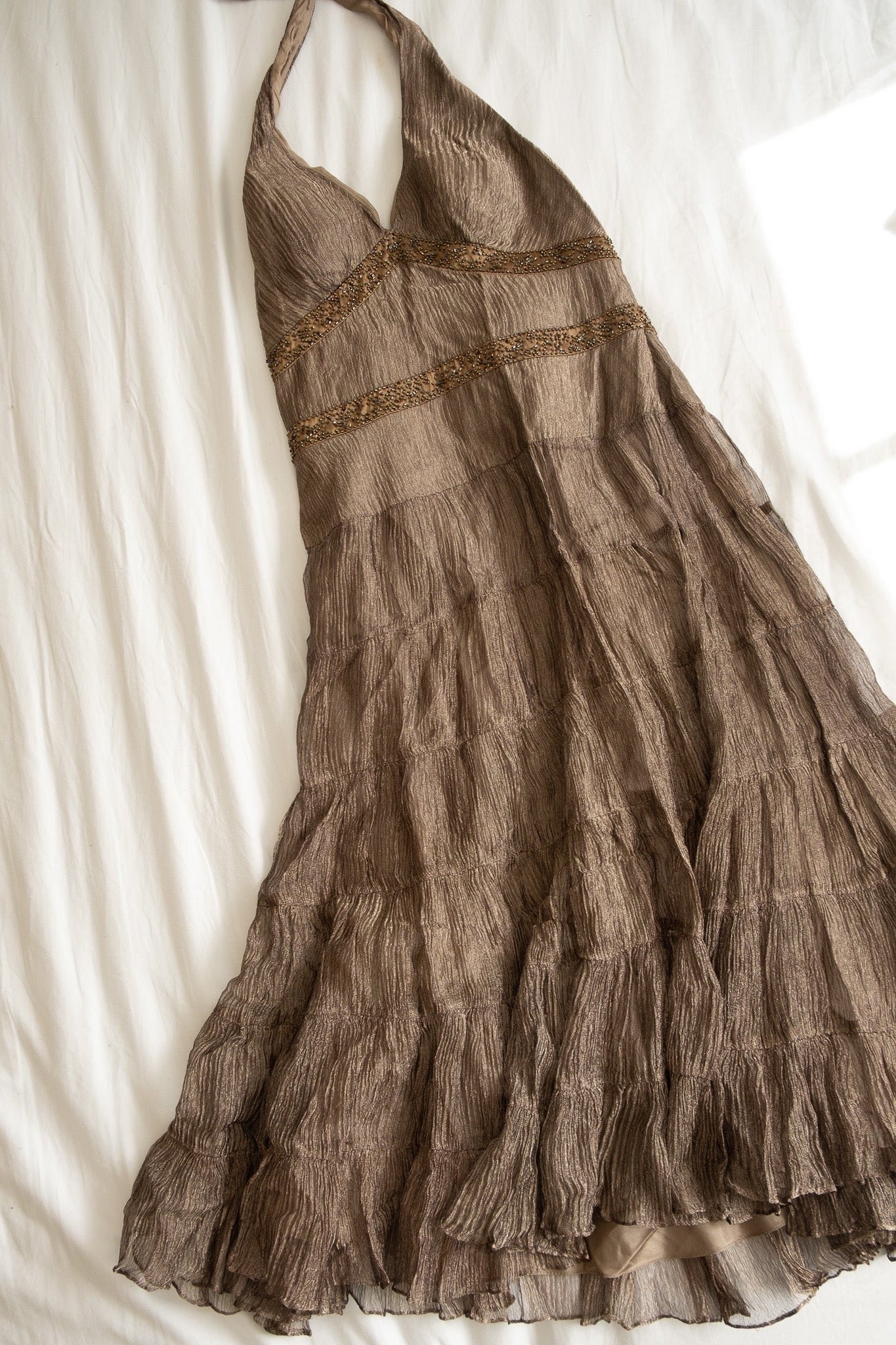 Cache maxi halter dress