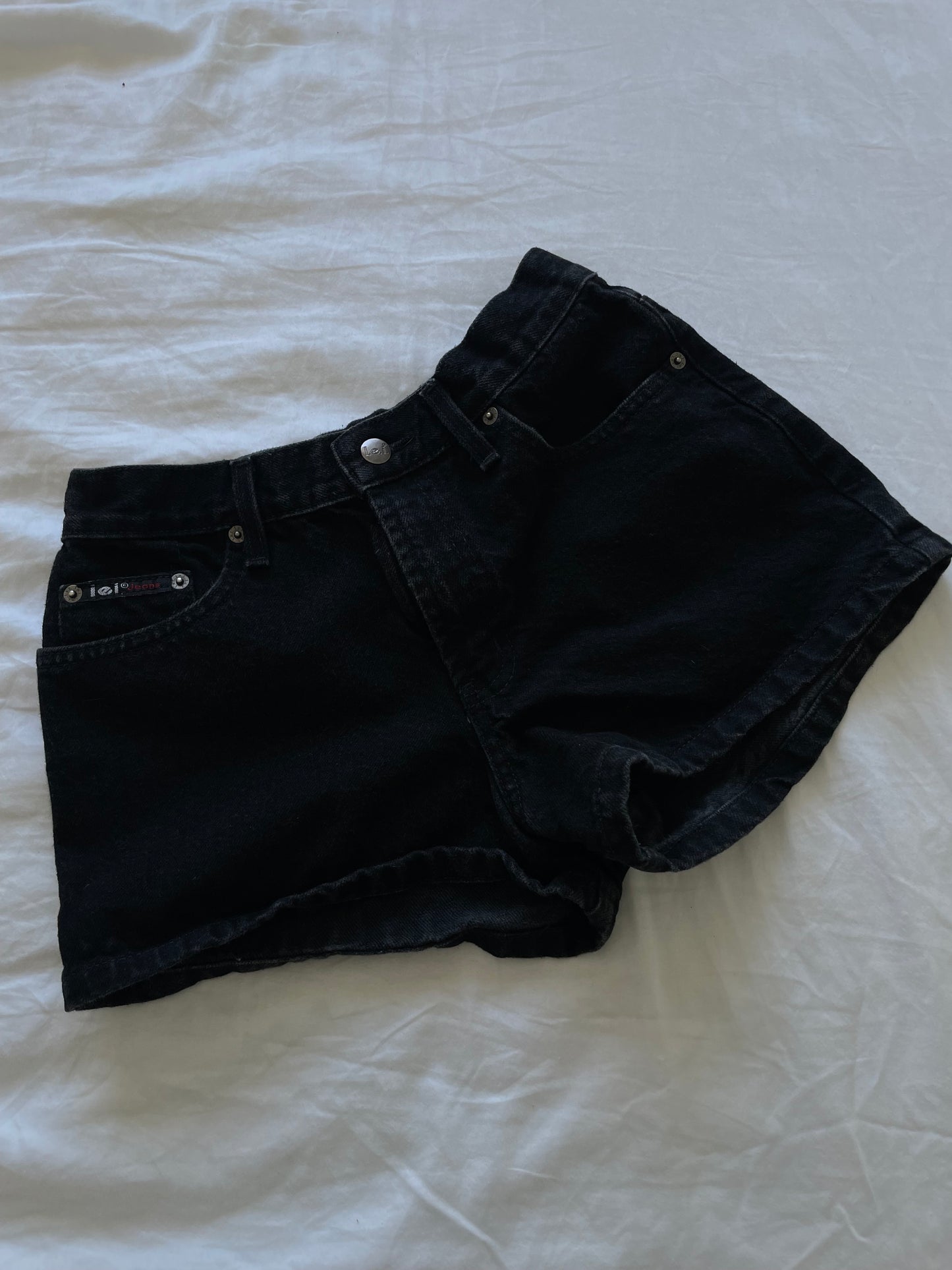 Black LEI shorts