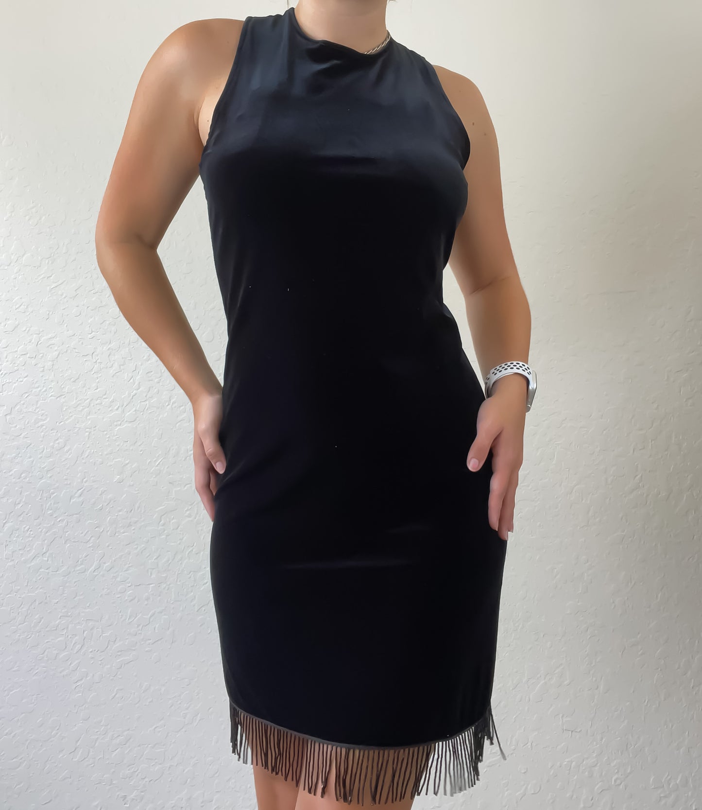 90s velvet dress