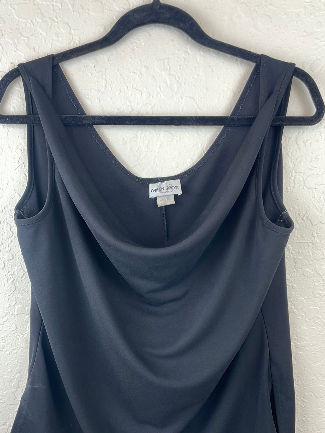 Y2k cowl neck top