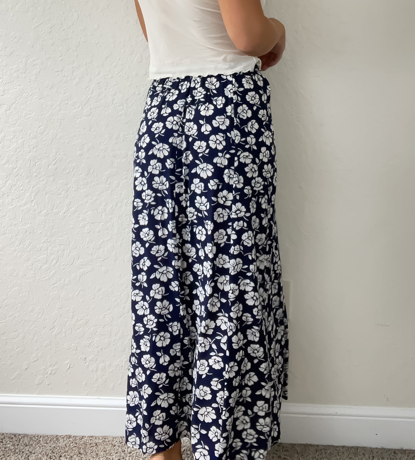 90s Hawaiian maxi skirt