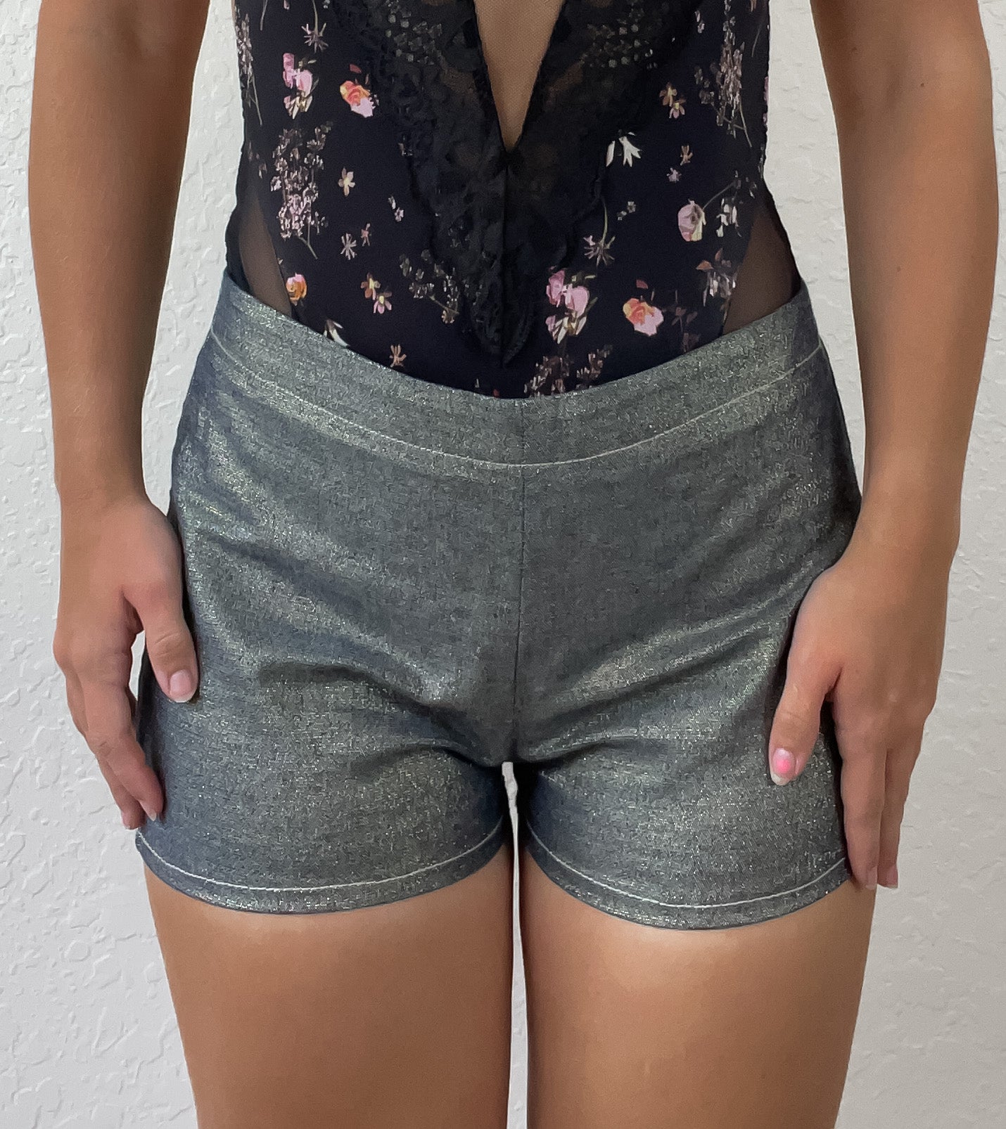 Vintage sparkly micro shorts