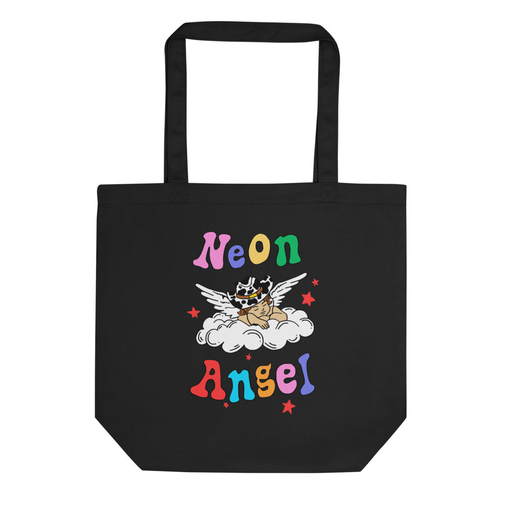 Neon Angel Eco Tote Bag
