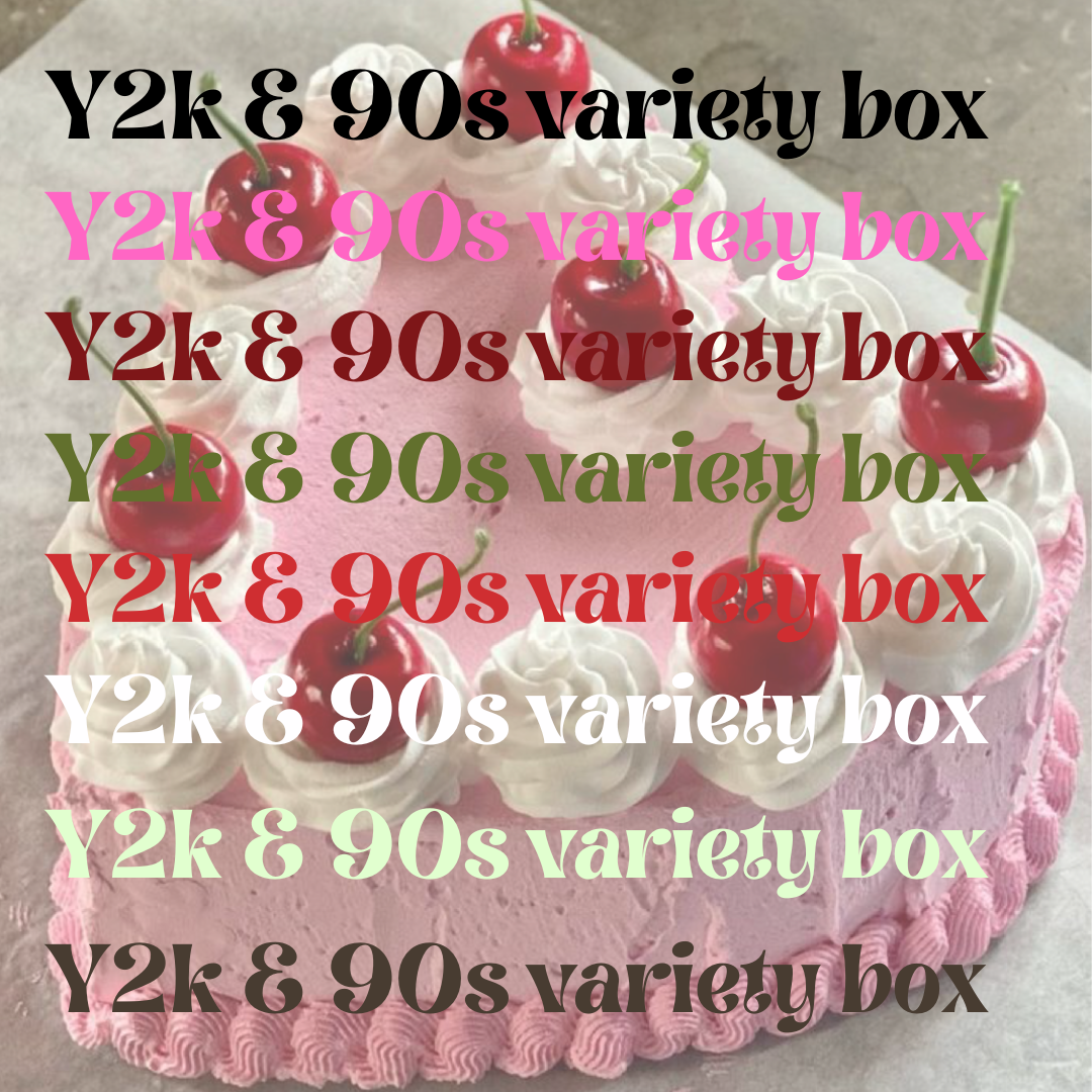 90s & Y2k Variety Wholesale Box