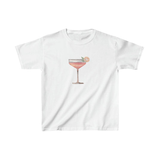 Grapefruit Cocktail Boxy Fit Baby Tee