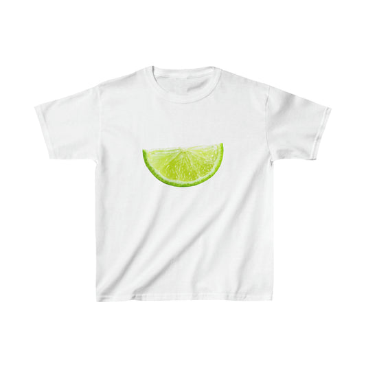 Lime Boxy Fitted Baby Tee