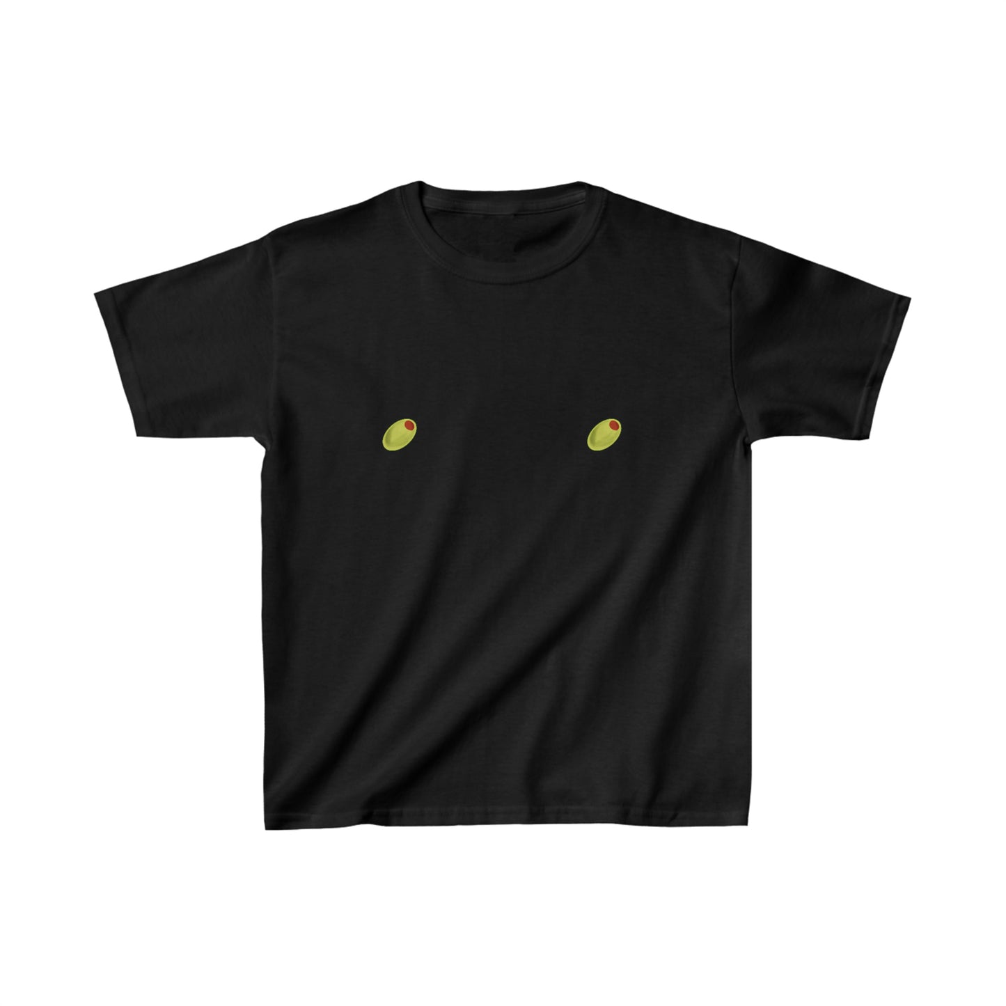 Olive Nips Boxy Fitted Baby Tee
