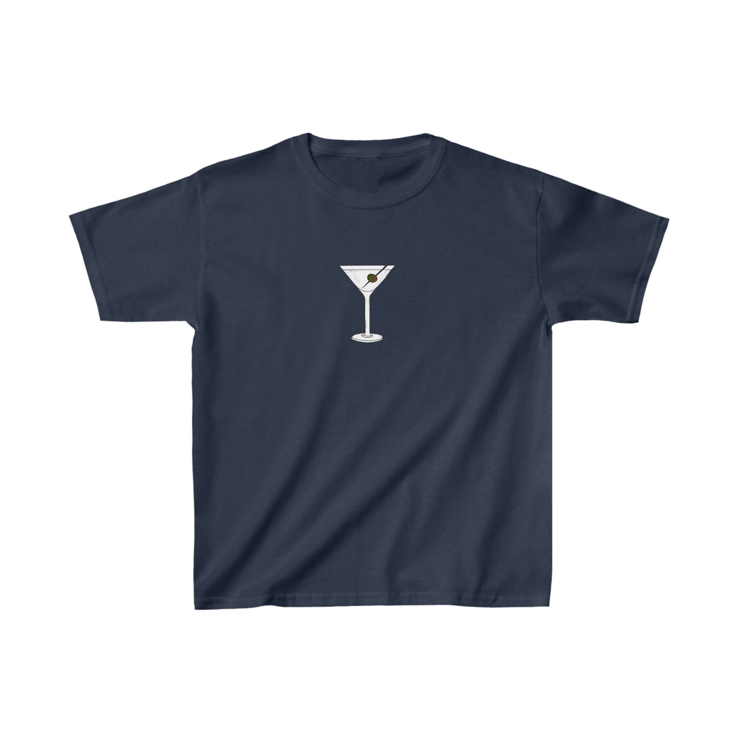 Dirty Martini Boxy Fit Baby Tee