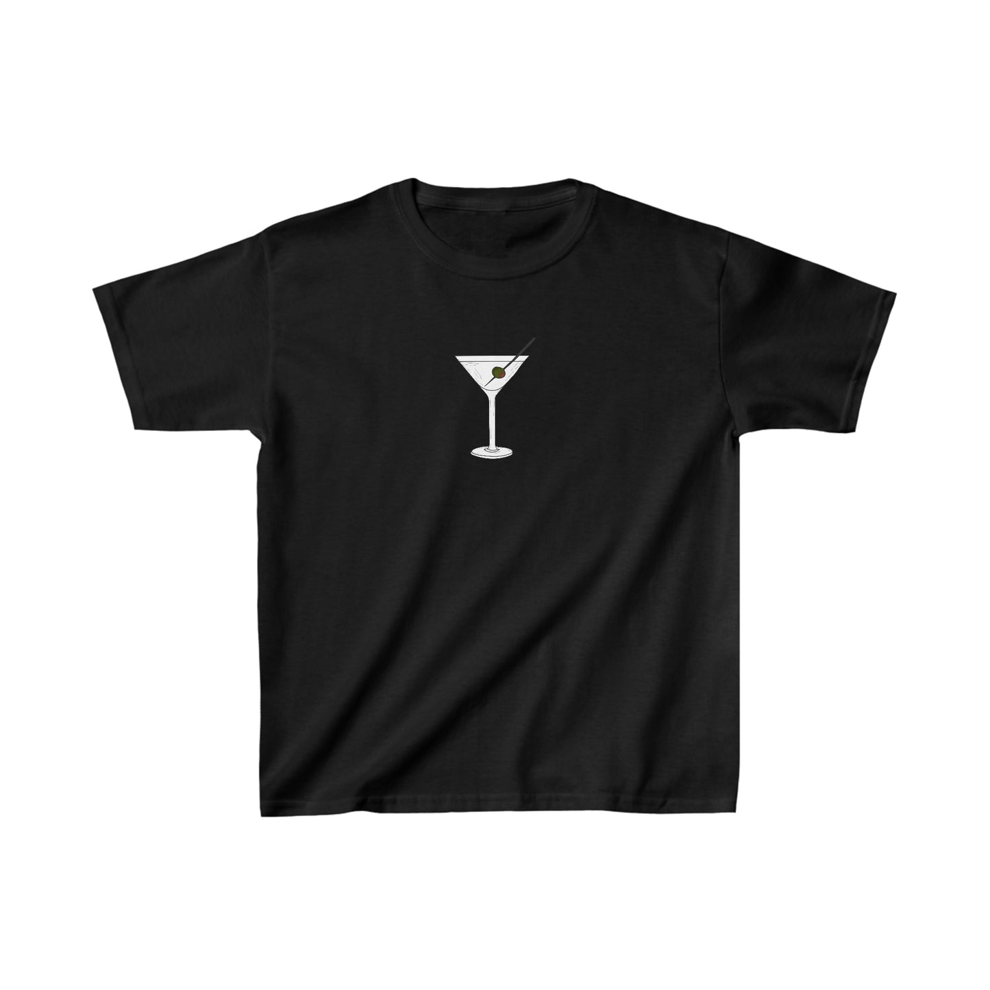 Dirty Martini Boxy Fit Baby Tee