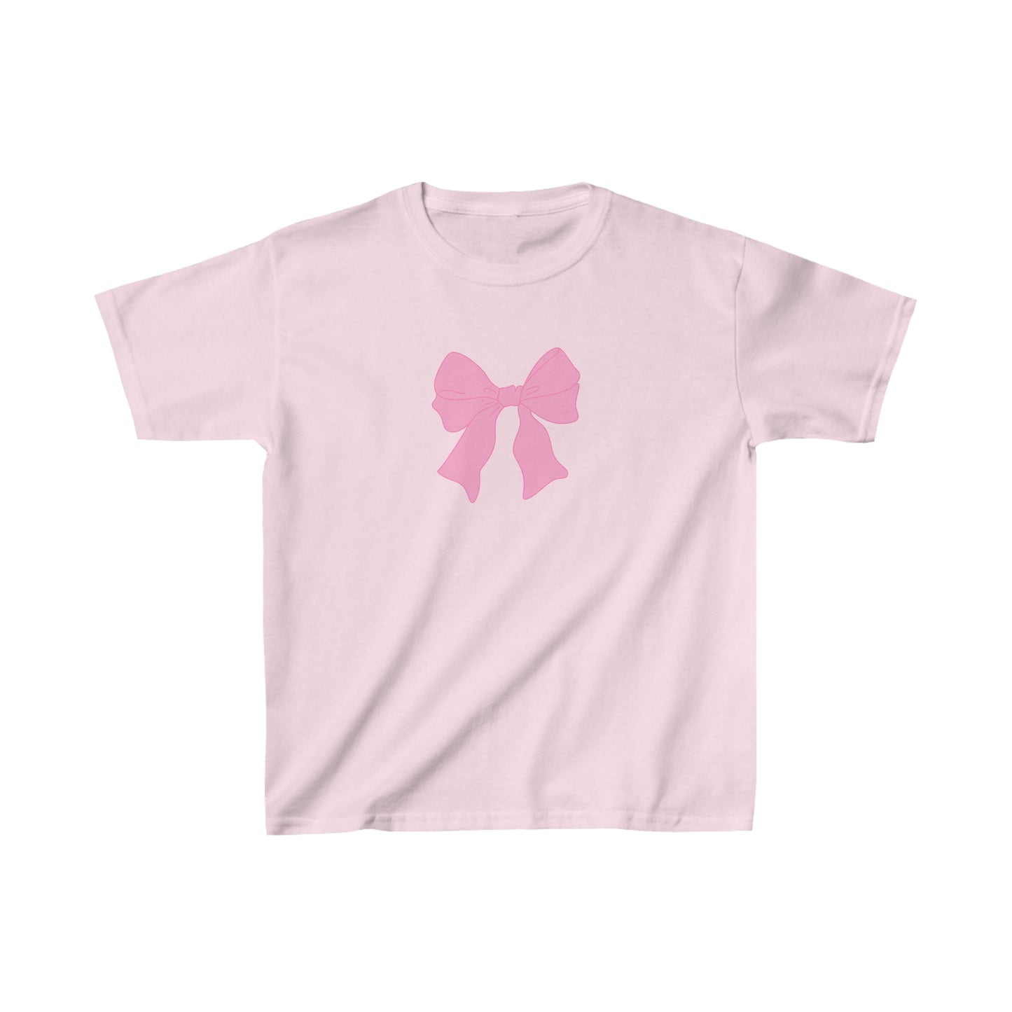 Bow Boxy Fitted Baby Tee
