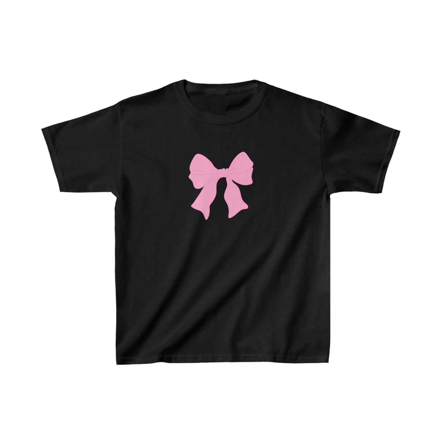 Bow Boxy Fitted Baby Tee