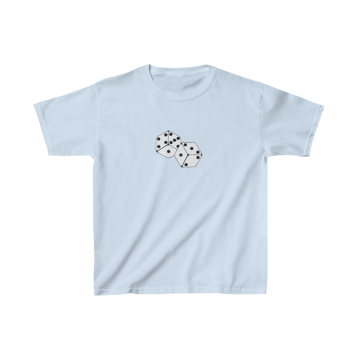 Dice Boxy Fit Baby Tee