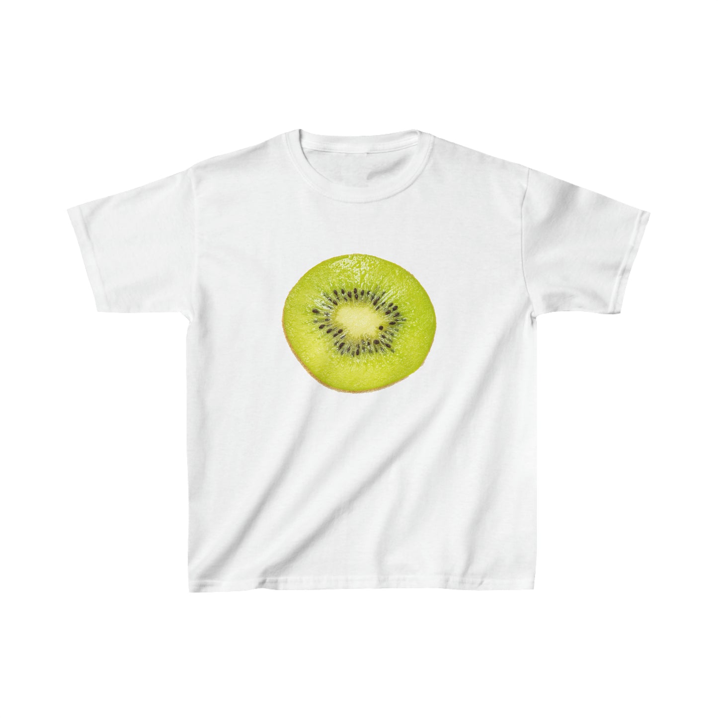 Kiwi Boxy Fitted Baby Tee