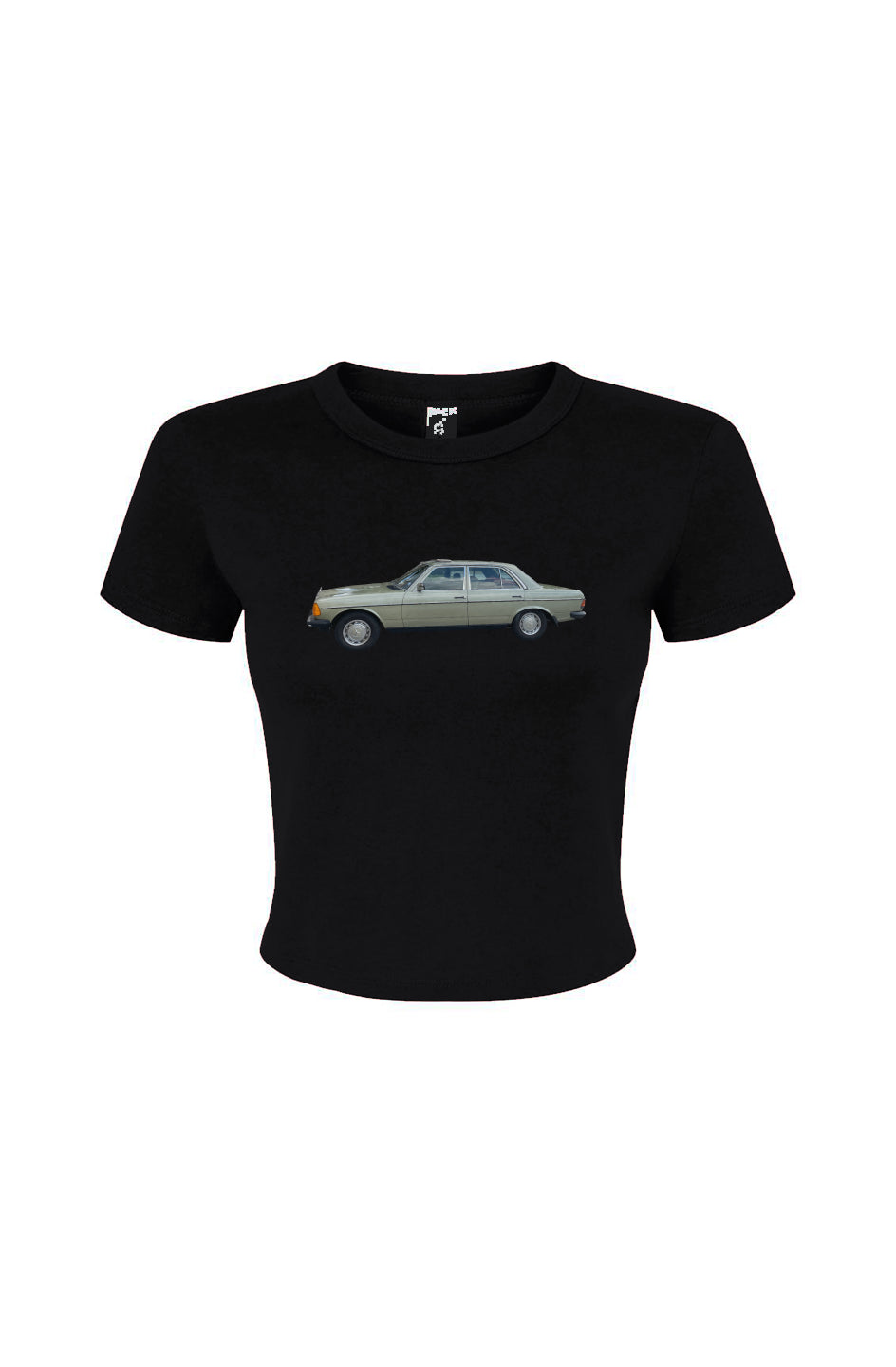 Antique Mercedes Fitted Baby Tee