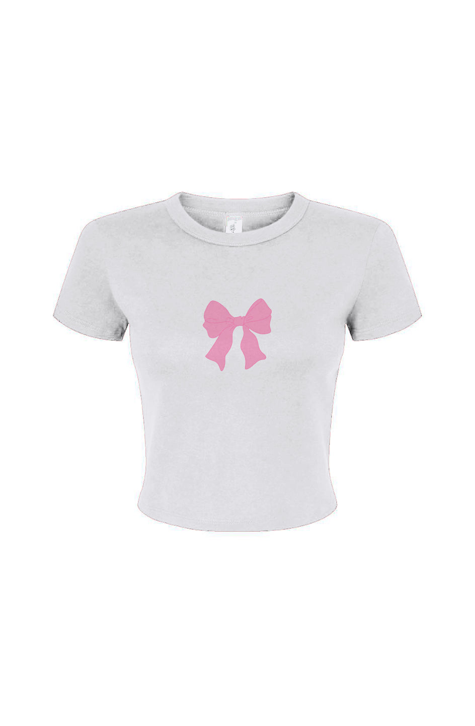 Bow Fitted Baby Tee