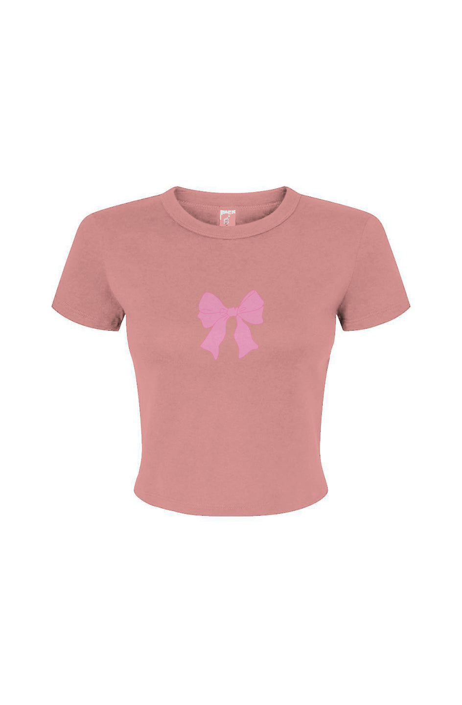 Bow Fitted Baby Tee