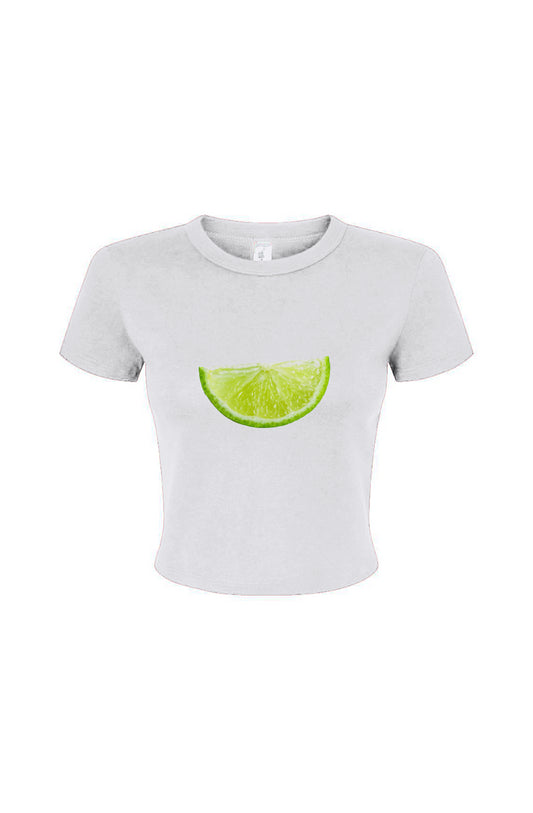 Lime Fitted Baby Tee