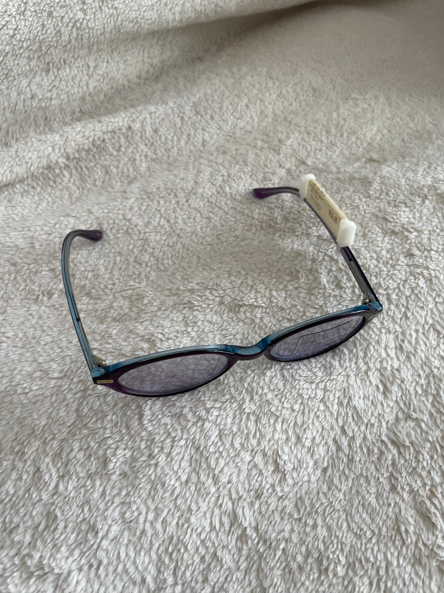 Purple & blue 90s Liz Claiborne glasses