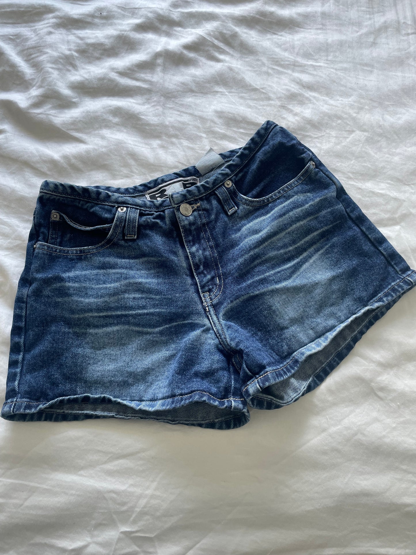 Rave Y2k Jean shorts