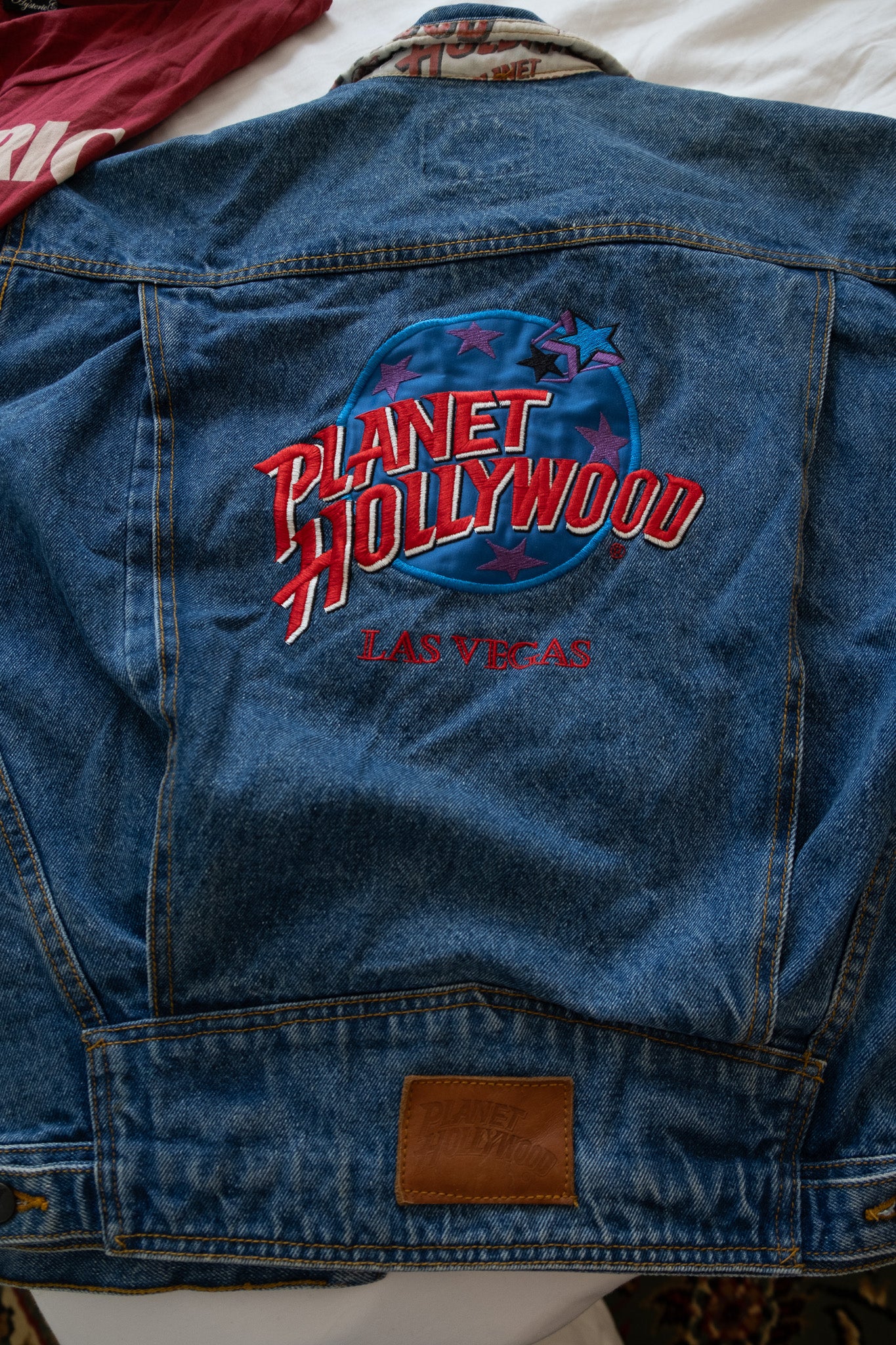 90's Planet Hollywood Jean Jacket