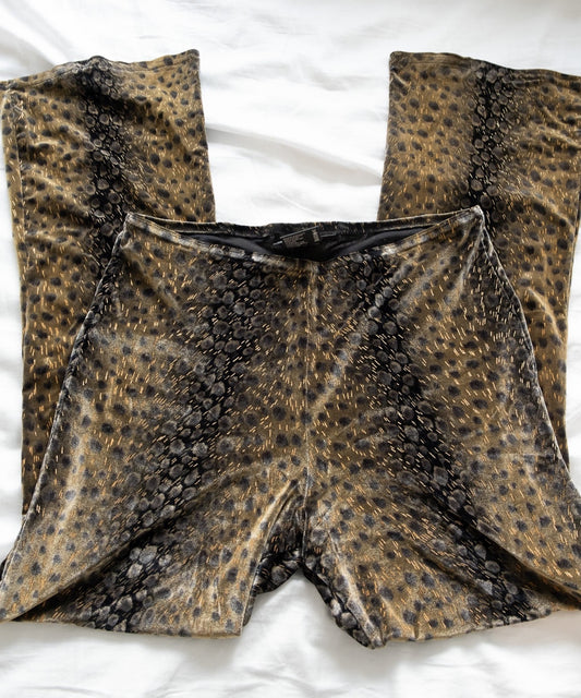 00's leopard pants