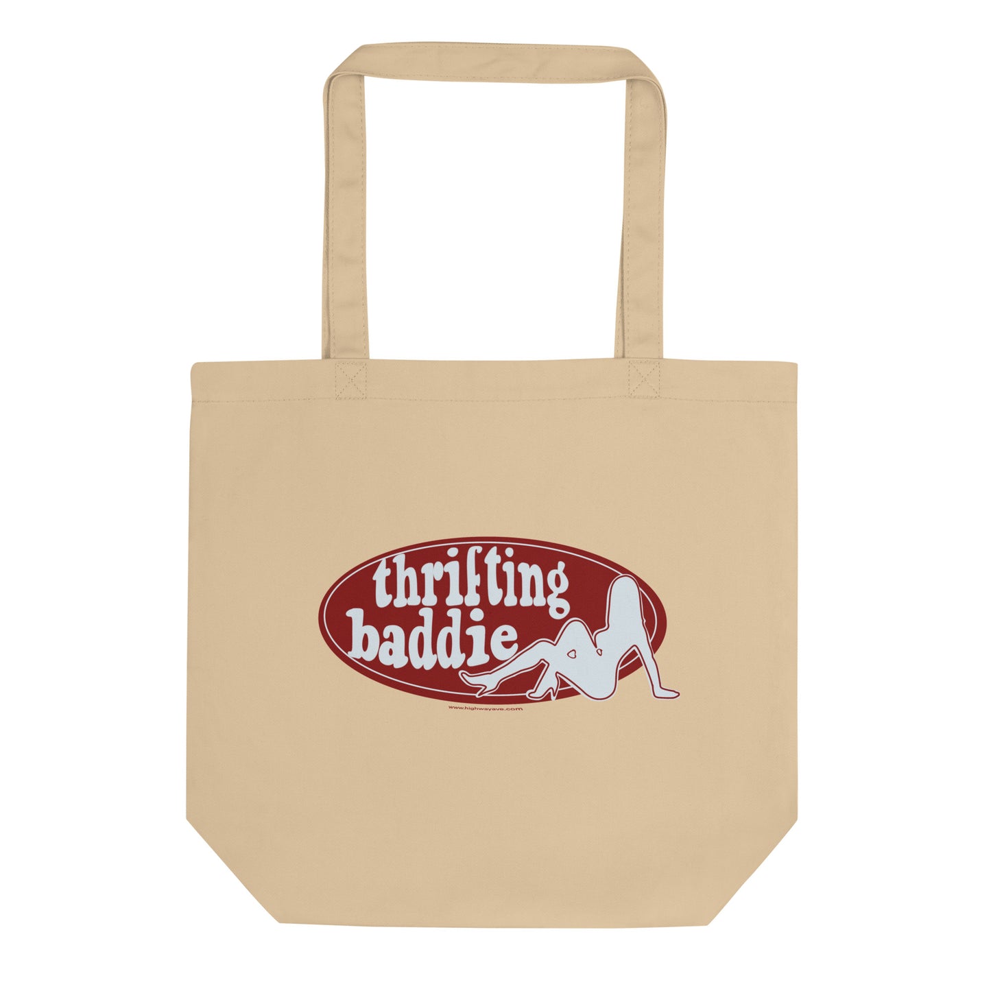 'thrifting baddie' tote bag