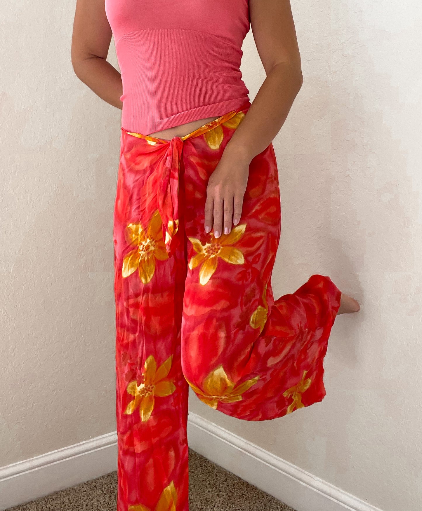 Hawaiian sheer pants (flaw pictured)