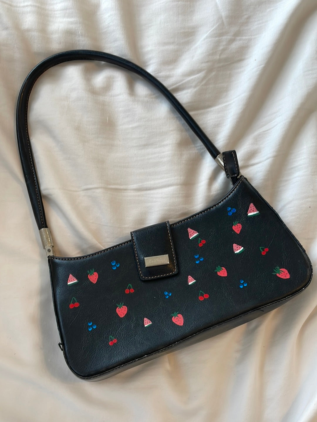 Handpainted fruit purse