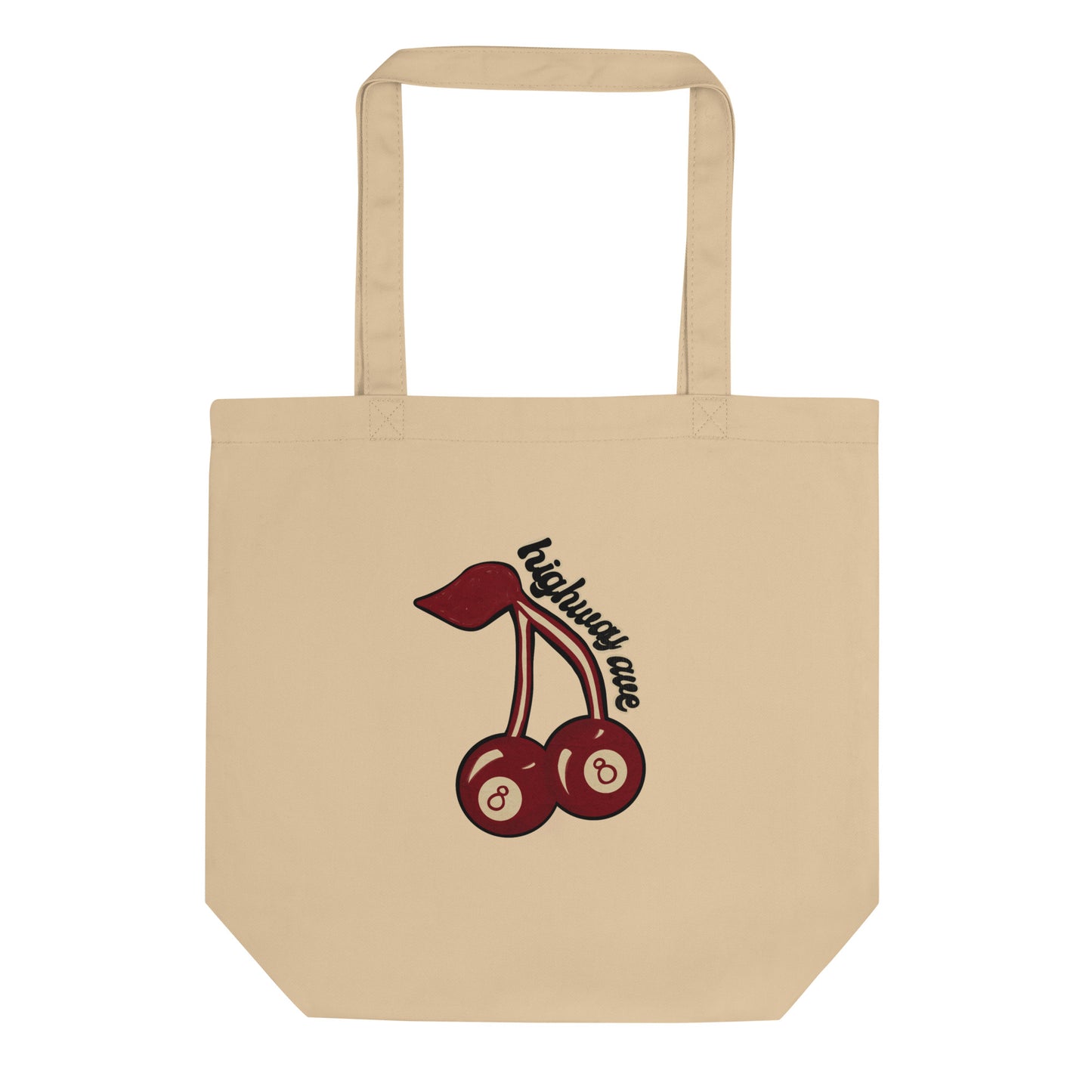 Highway Ave Cherry 8-Ball Tote Bag