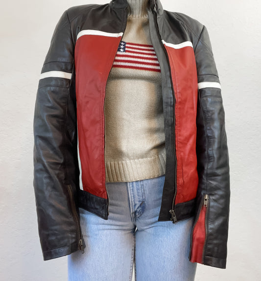 Vintage Motorcycle leather jacket