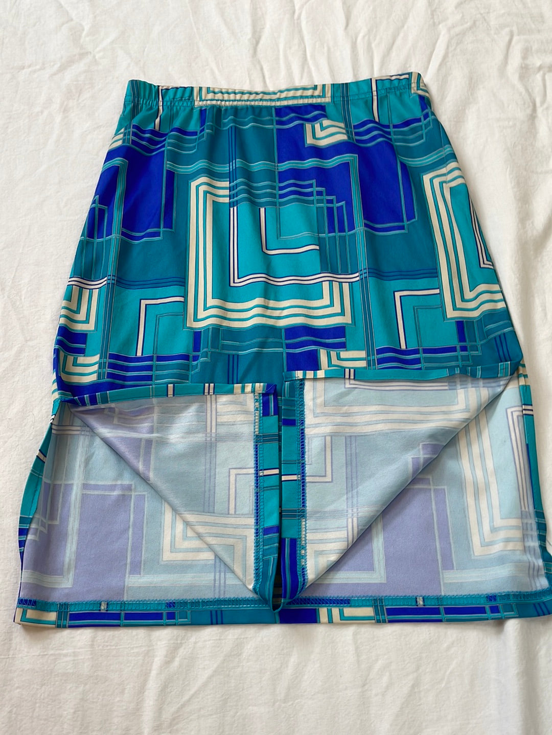 90s street code midi skirt