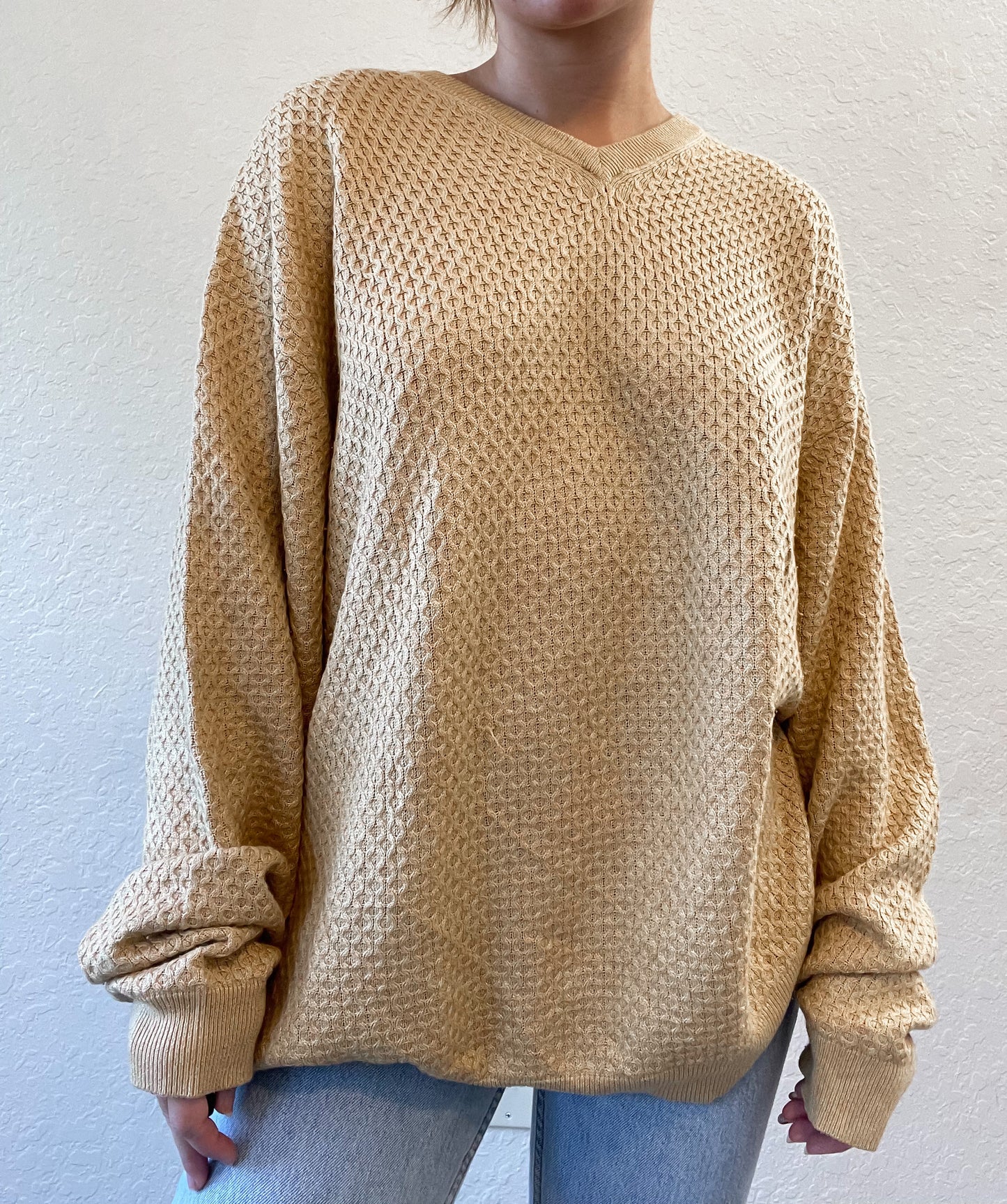 Tan sweater